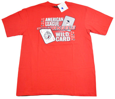 Vintage Anaheim Angels Wild Card Shirt Size X-Large
