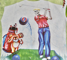 Vintage DrX Romanelli Yesterdays Attic Grateful Dead Golf Shirt Size X-Large