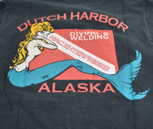 Vintage Dutch Harbor Alaska Diving and Welding Shirt Size Small
