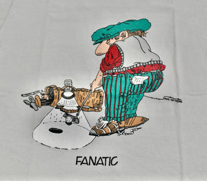 Vintage Fanatic Golf Shirt Size Medium