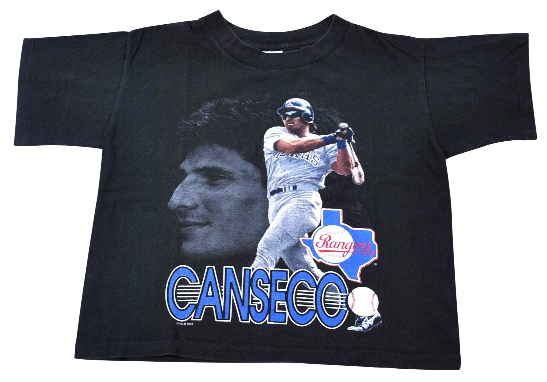 応援グッズ vtg 90s Texas Rangers 33 Canseco JERSEY vtg 90s Texas Rangers 33 Canseco JERSEY - メルカリ