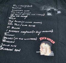 Zach Bryan Tour Shirt Size Small