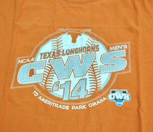 Vintage Texas Longhorns 2014 College World Series Shirt Size X-Large