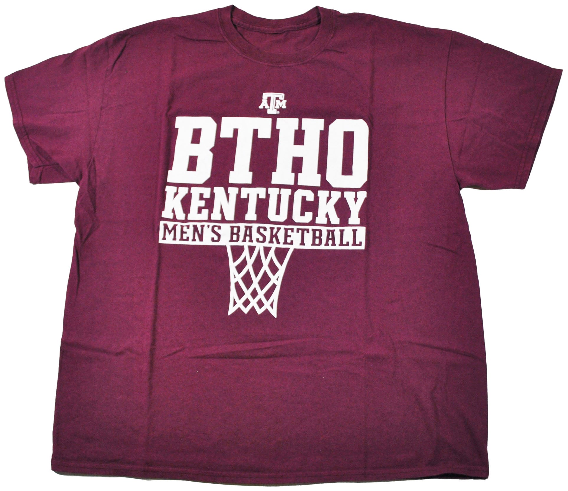Texas A&M Aggies Basketball BTHO Kentucky Shirt Size X-Large