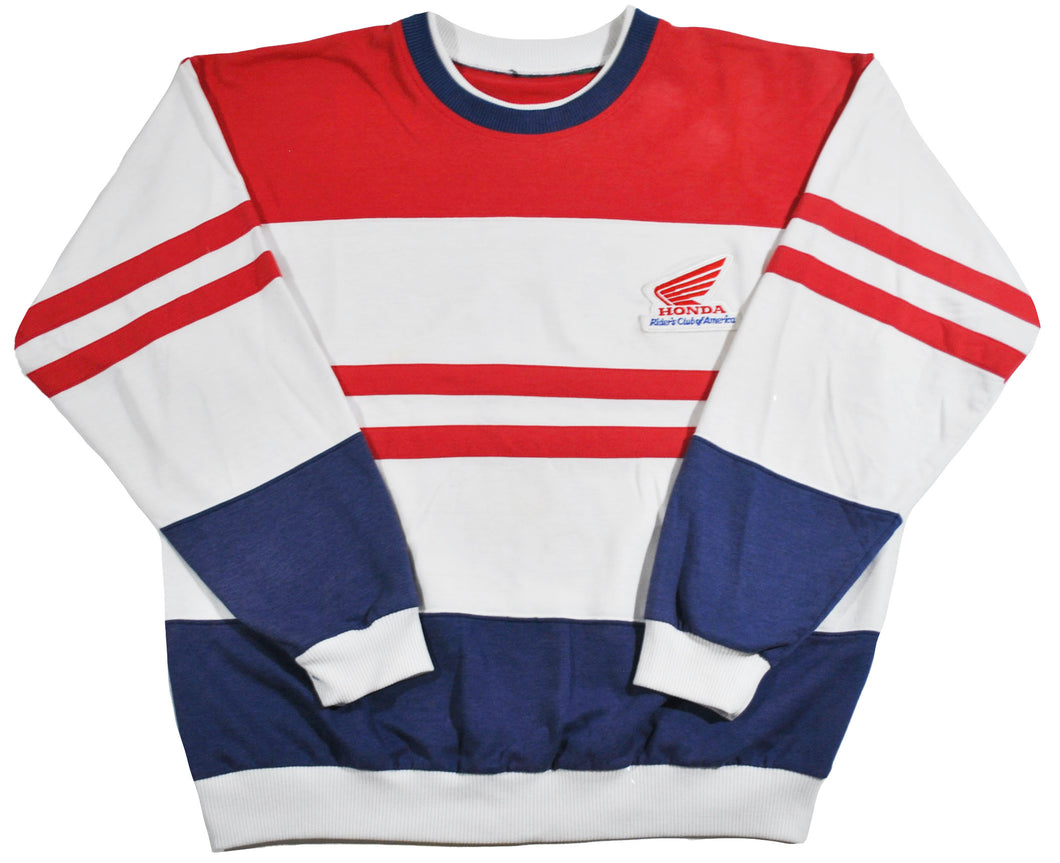 Vintage Honda Riders Club of America Sweatshirt Size Large