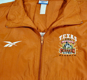 Vintage Texas Longhorns Cotton Bowl Reebok Jacket Size X-Large
