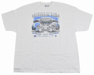 Vintage Dallas Cowboys New York Giants 2009 Inaugural Game Shirt Size 2X-Large