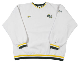 Vintage Green Bay Packers Reebok Sweatshirt Size Medium
