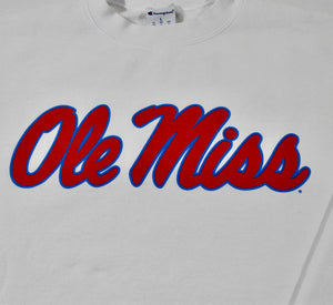 Ole Miss Rebels Champion Brand Sweatshirt Size Large