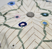 Vintage Nike x Yesterday's Attic Hand Embroidered Flower Strap Hat