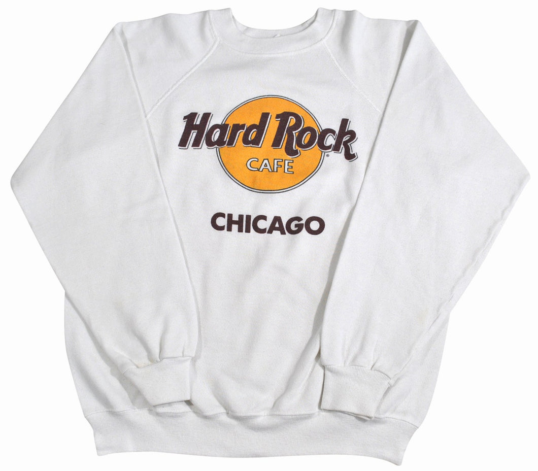 Vintage Hard Rock Cafe Chicago 80s Sweatshirt Size Medium