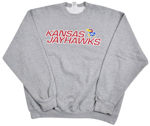 Vintage Kansas Jayhawks Sweatshirt Size Large