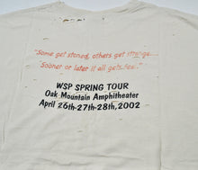 Vintage Widespread Panic Fear and Loathing in Oak Mountain 2002 Tour Shirt Size Large