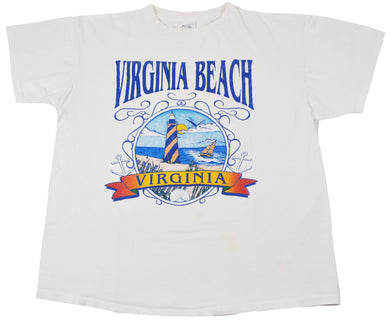 Vintage Virginia Beach Shirt Size X-Large