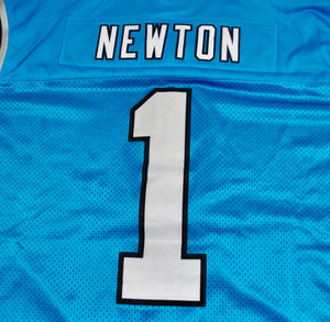 Vintage Carolina Panthers Cam Newton Jersey Size 2X-Large