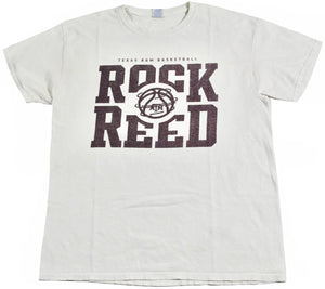 Vintage Texas A&M Aggies Rock Reed Basketball Shirt Size Large