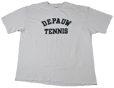 Vintage Depauw Tennis Shirt Size X-Large