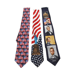 Vintage USA Tie Lot(3)