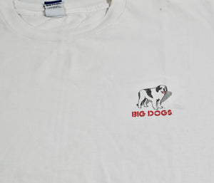 Vintage Big Dog Dogs On Hogs 1999 Shirt Size 2X-Large