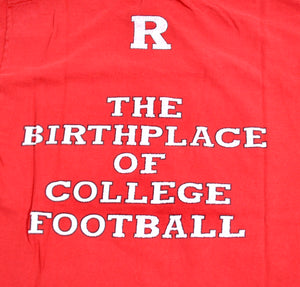 Vintage Rutgers Scarlet Knights Shirt Size Medium