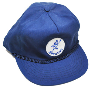 Vintage Milwaukee Brewers Zip Strap Hat