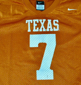 Vintage Texas Longhorns Nike Jersey Size Youth Medium