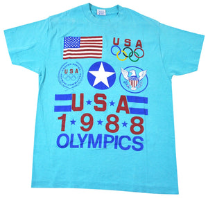 Vintage USA 1988 Olympics Shirt Size Medium