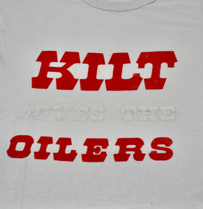 Vintage Houston Oilers Kilt Loves The Oilers Shirt Size Small