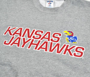 Vintage Kansas Jayhawks Sweatshirt Size Large