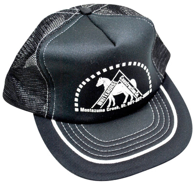 Vintage White Horse Construction Utah Snapback