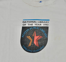 Vintage Austin Public Library National Library of the Year 1993 Shirt Size Large