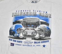 Vintage Dallas Cowboys New York Giants 2009 Inaugural Game Shirt Size 2X-Large