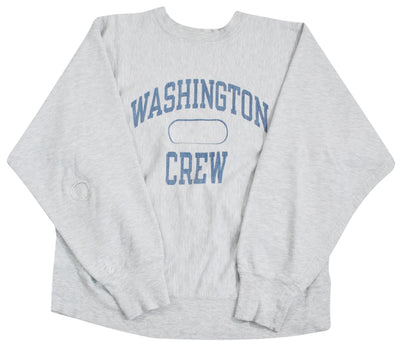 Vintage Washington Huskies Crew 80s Reverse Weave Champion Brand Sweatshirt Size Large