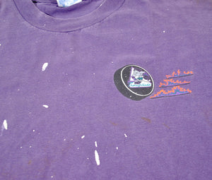 Vintage Colts Burning Ice Minor League Hockey Shirt Size X-Large
