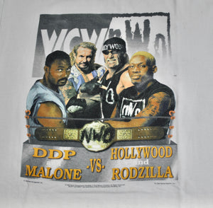Vintage WCW NWO Rodman Hogan Malone Diamond Dallas Page 1998 Shirt Size X-Large