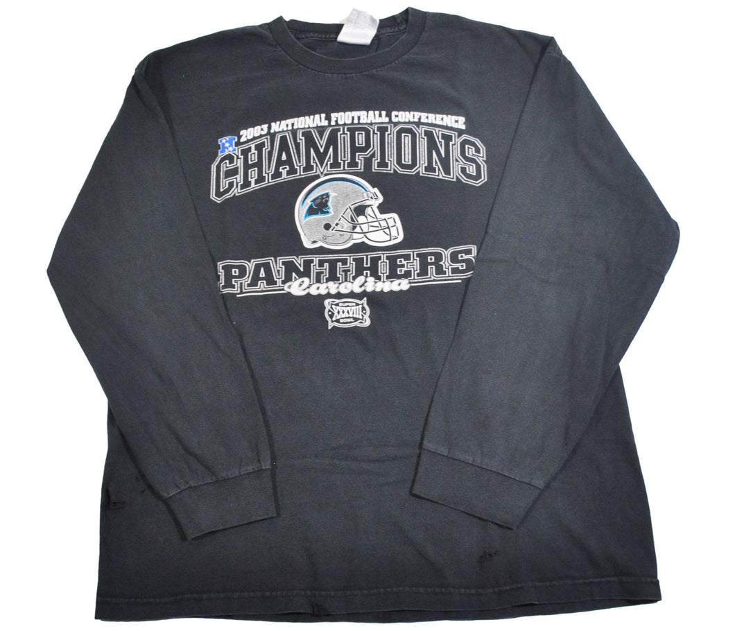 Vintage Carolina Panthers Shirt Size X-Large