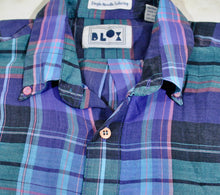 Vintage Blox Button Shirt Size Medium