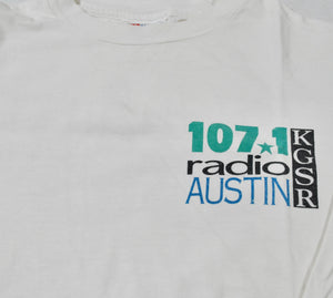 Vintage Austin 107.1 KGSR 1993 Select A Set DJ Shirt Size Large