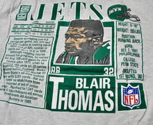 Vintage New York Jets Blair Thomas Shirt Size X-Large