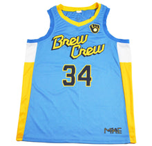 Milwaukee Brewers Giannis Antetokounmpo Jersey Size Small