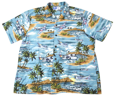 Vintage RJC Made in Hawaii Button Shirt Size X-Large