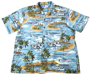 Vintage RJC Made in Hawaii Button Shirt Size X-Large