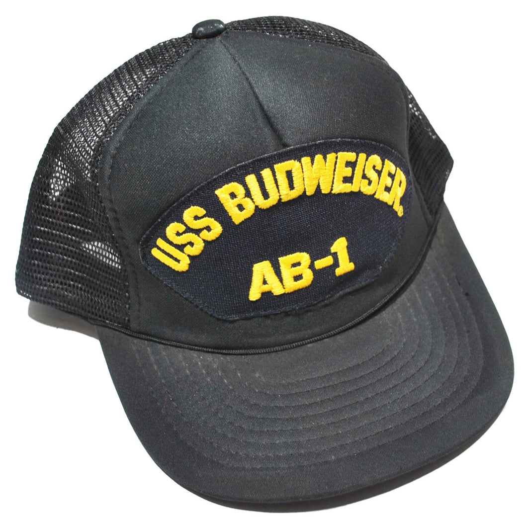 Vintage Budweiser USS AB-1 Snapback