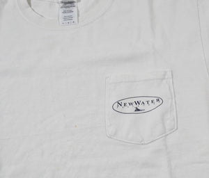 Vintage New Water Boat Works Shirt Size Large