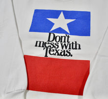 Vintage Don't Mess With Texas Sweatshirt Size Medium