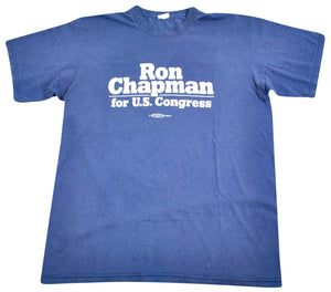 Vintage Ron Chapman for US Congress Shirt Size Large
