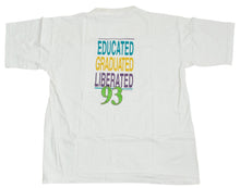 Vintage Class of 1993 Educated Graduated Liberated Shirt Size X-Large