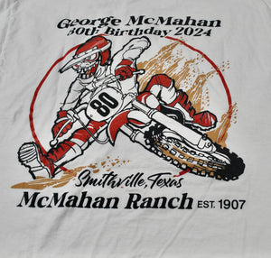 McMahan Ranch Dirt Bike Racing Shirt Size Medium