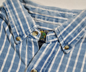 Vintage Salmon River Button Shirt Size X-Large