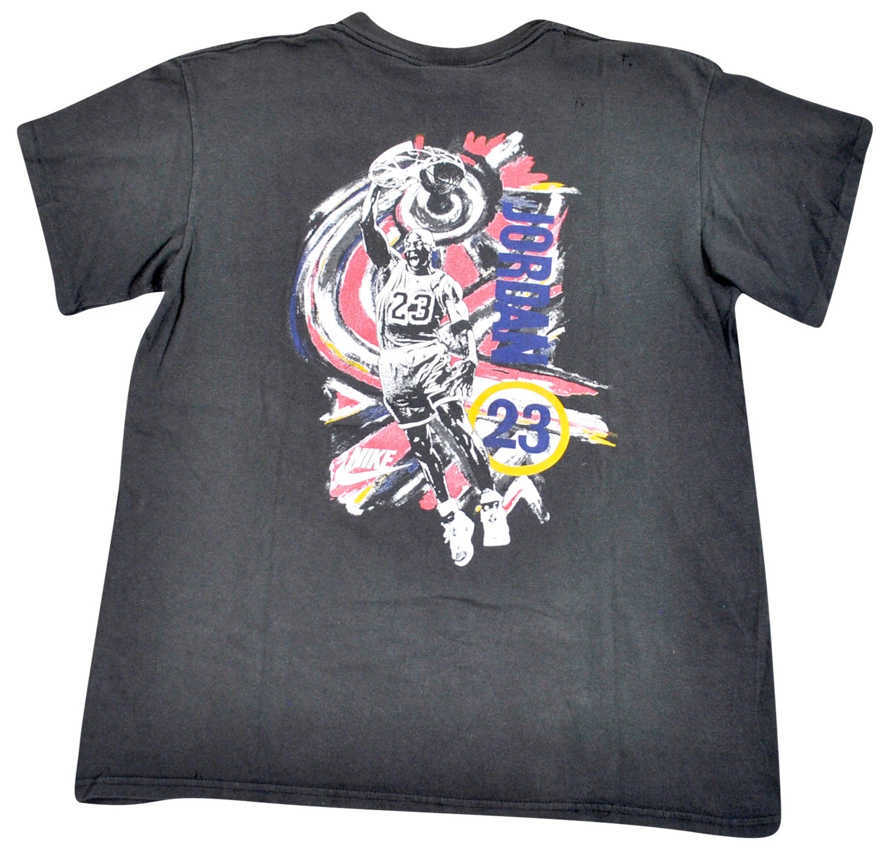 Vintage Michael Jordan Nike Gray Tag Shirt Size Small